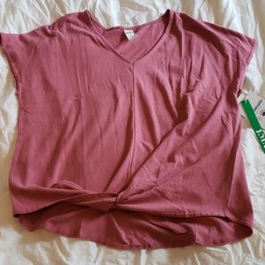 Pink Pact tie front top large